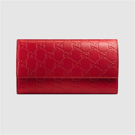 gucci blind for love wallet red|Red Pebbled Leather Blind For Love Continental Wallet.